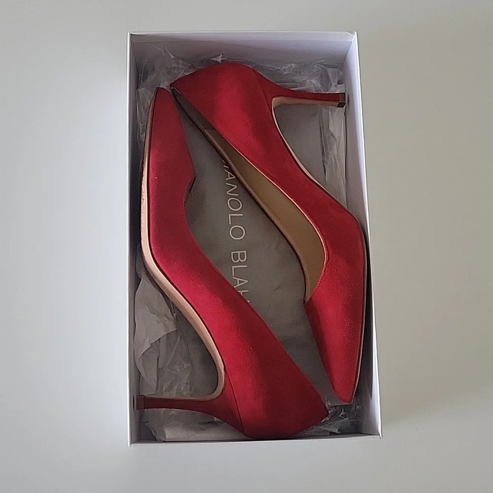 Manolo Blahnik Red Heels - Picture 11 of 11